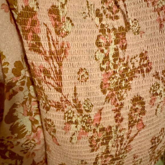 Free People // Hilary Printed Top // (M - Pink Combo) *NWTs* - Picture 11 of 13